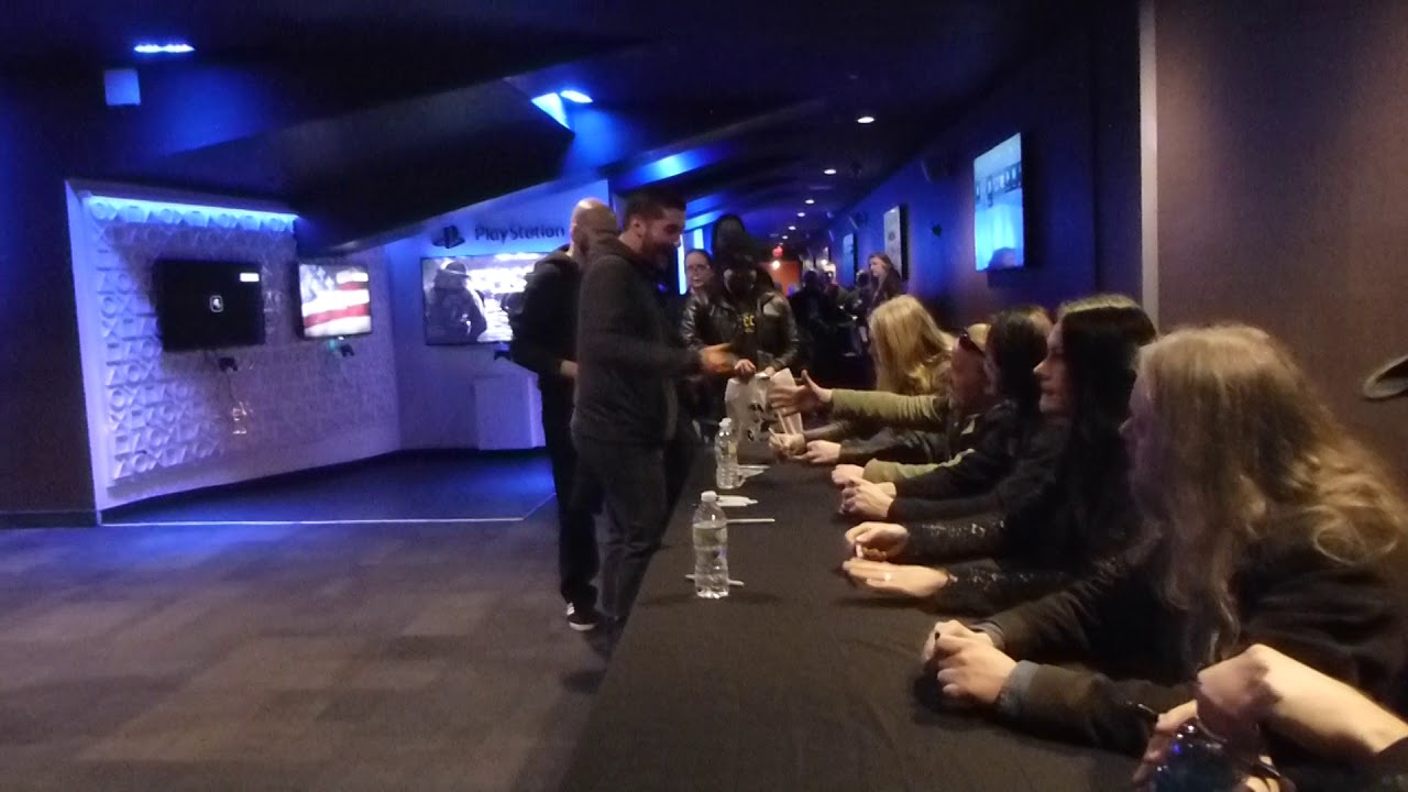 NIGHTWISH Meet and Greet NEW YORK 2018 Playstation Theater