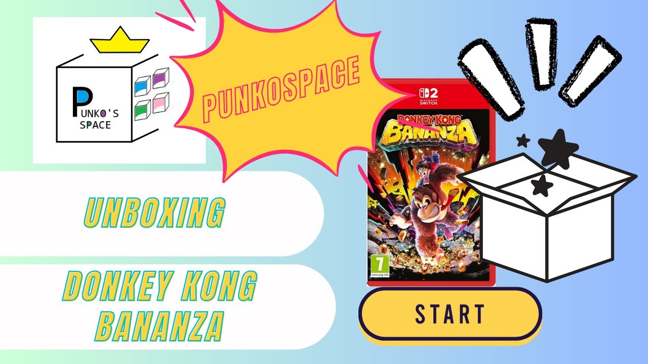 Unboxing: Donkey Kong Bananza