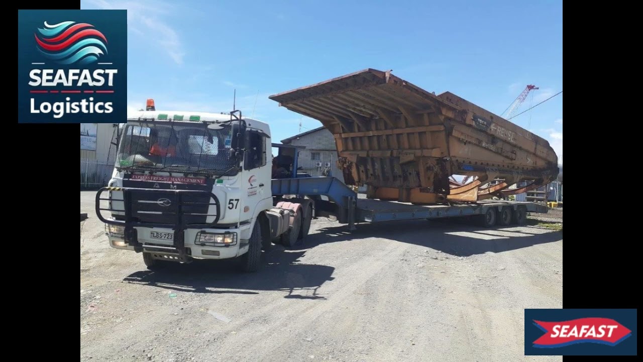 Seafast Logistics Project Cargo video