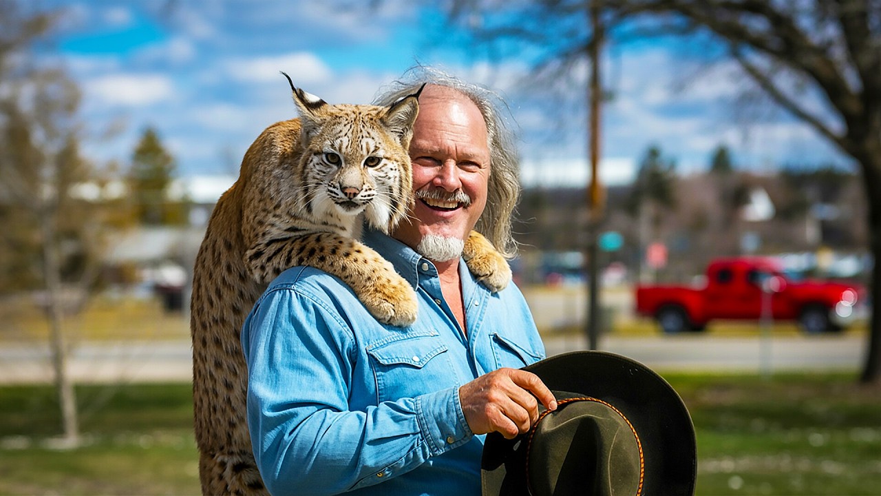 This Man Raised a Bobcat Like Family for 17 Years and No One Believed It