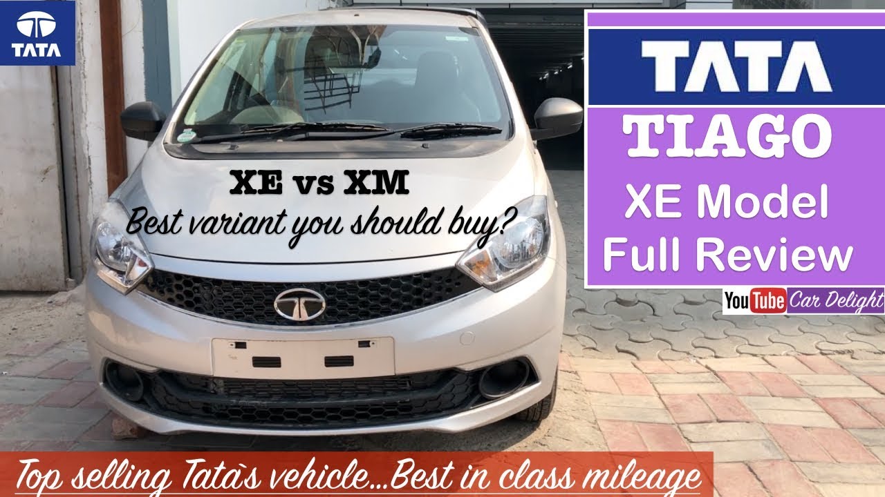 Tata Tiago 2018 XE,XM Model Interior,Exterior Walkaround | Tiago XE,XM Features Review