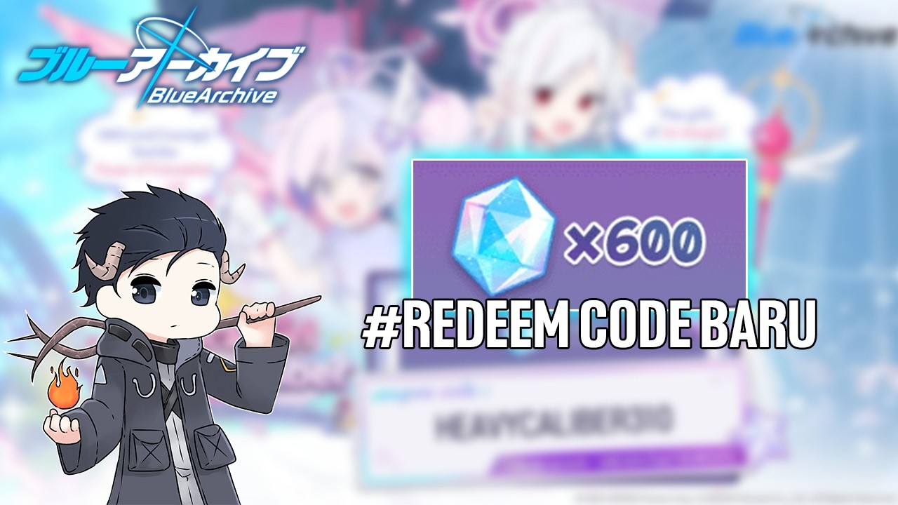 3 Redeem Code Baru || BLUE ARCHIVE INDONESIA