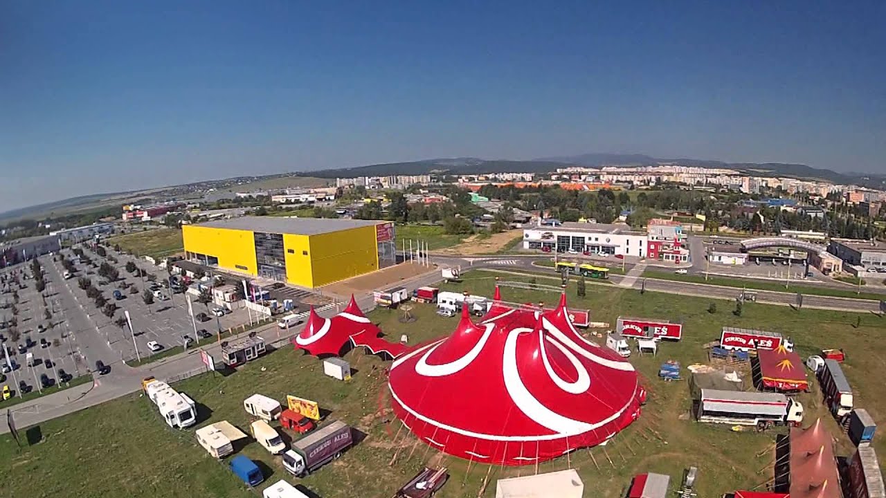 afro Cirkus Aleš BARLAY Košice leto 2012