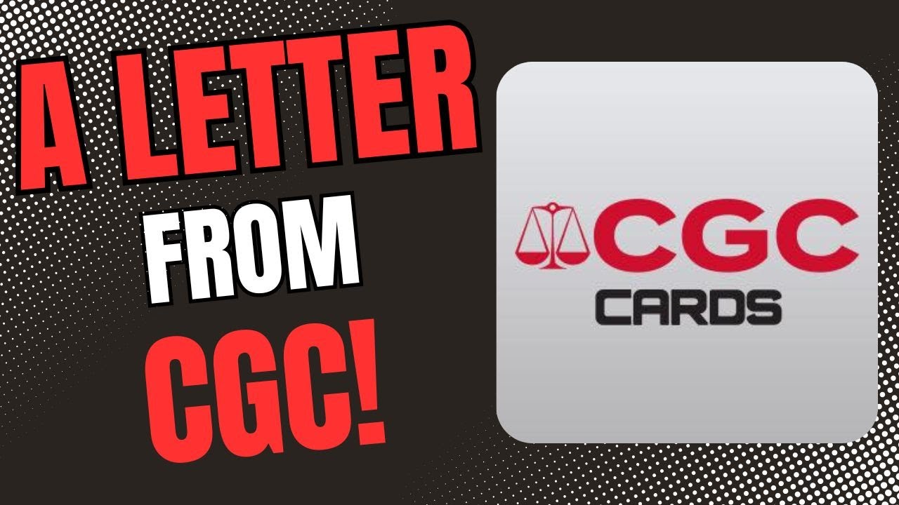 ПИСЬМО ОТ CGC! #cgcgrading