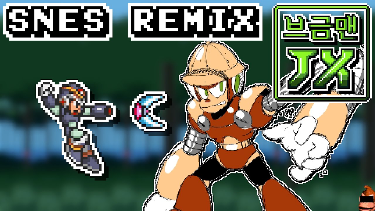 [16-Bit;SNES]Jungle Man - Mega Man Shattered Diamond【MMX Style】