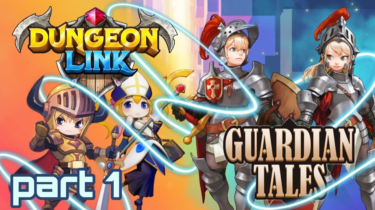 Персонажи Guardian Tales, которых украли из Dungeon Link 🤨 | Part 1 | Часть 1