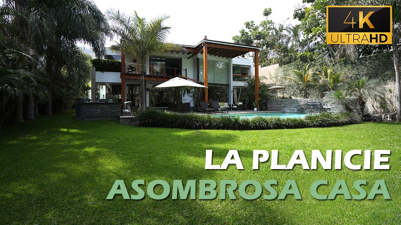 Moderna Casa en La Planicie [4k]