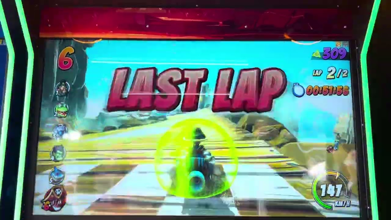 Universal space 2024 Monster kart arcade at Salem Willows arcade￼