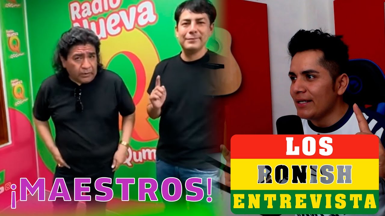 Los Ronish En Radio Nueva Q / Video Reaación Luis Peña
