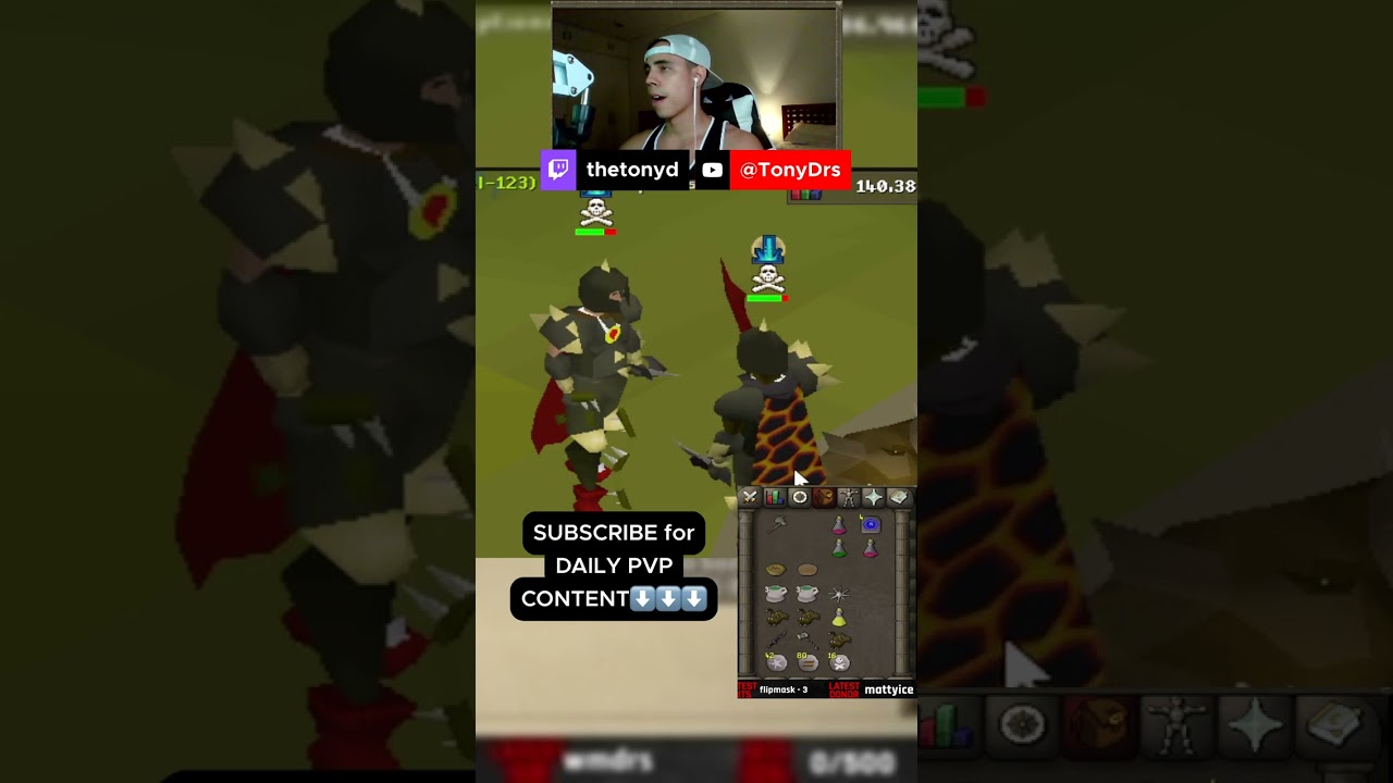 Best Way to Kill Dharok Pkers on Old School Runescape PVP Worlds #osrs #osrspking #pking