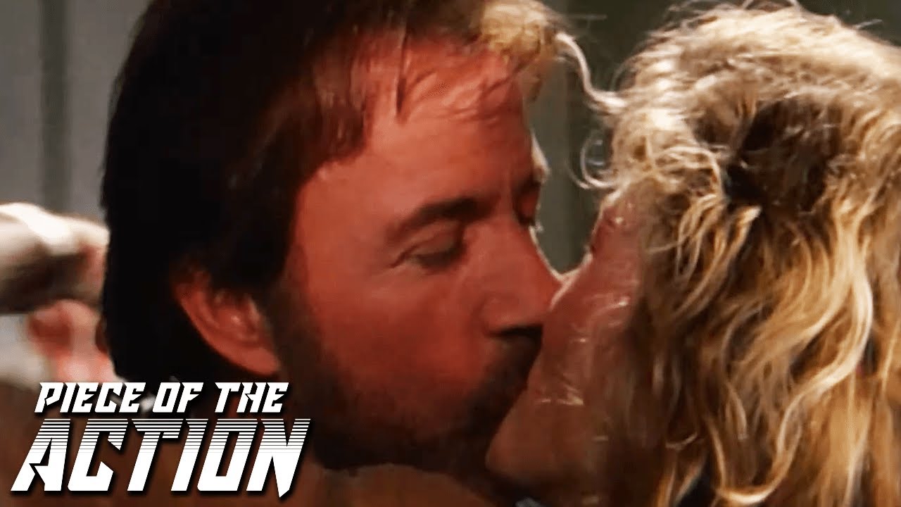 Walker And Alex Kiss After Raid On Compound | Walker, Texas Ranger