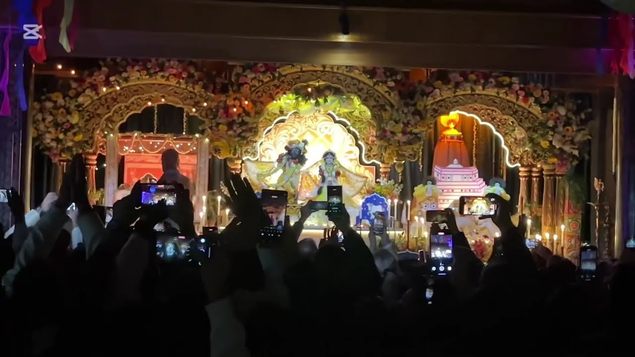 New Zealand Mein Hare Krishna: Auckland Ka Radha Giridhari Mandirideo