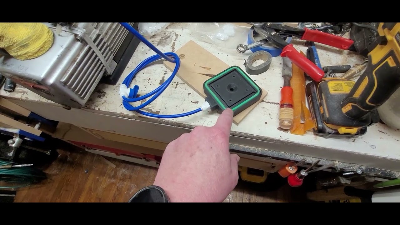I 3d printed a vacuum pod for work holding