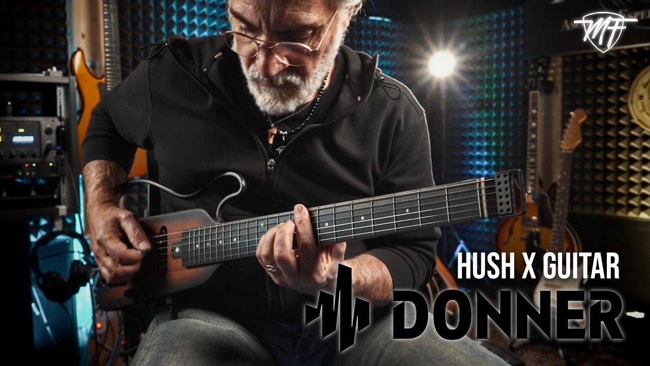 Donner HUSH X Guitar - (Discount code in the description)