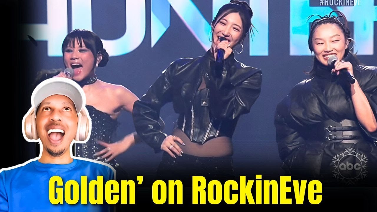 Golden - EJAE, AUDREY NUNA, REI AMI HUNTR/X | Live on RockinEve | New Years 2026 | ZuluModo REACTION