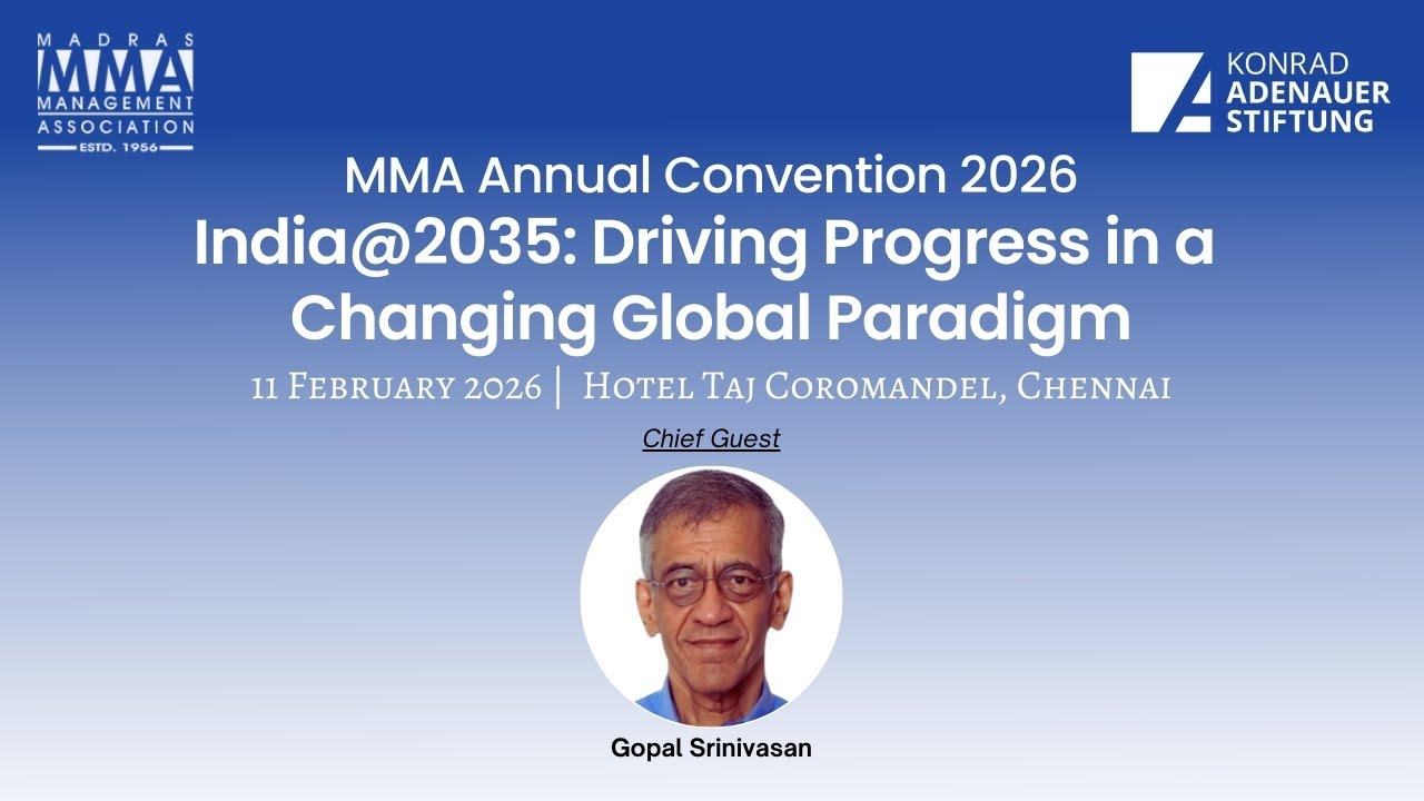MMA Annual Convention 2026 on the theme - India@2035: Driving Progress in a Changing Global Paradigm
