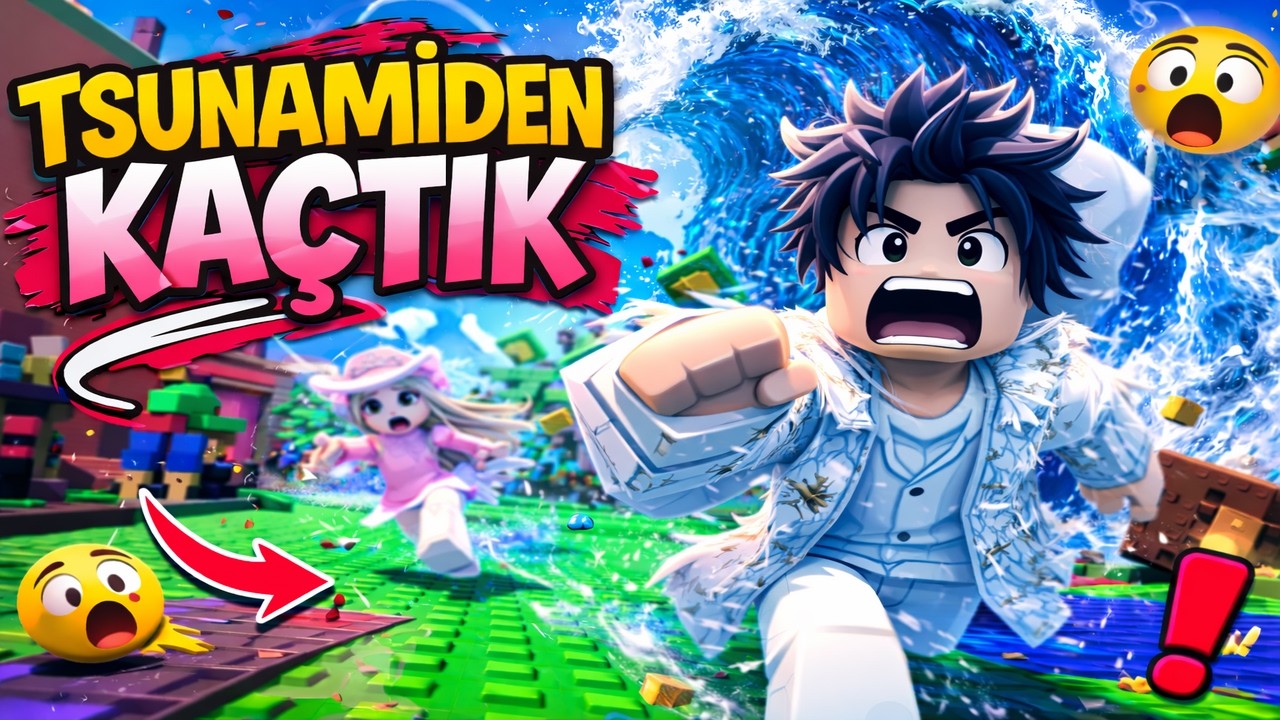 DEV TSUNAMİDEN KAÇTIK! 🌊