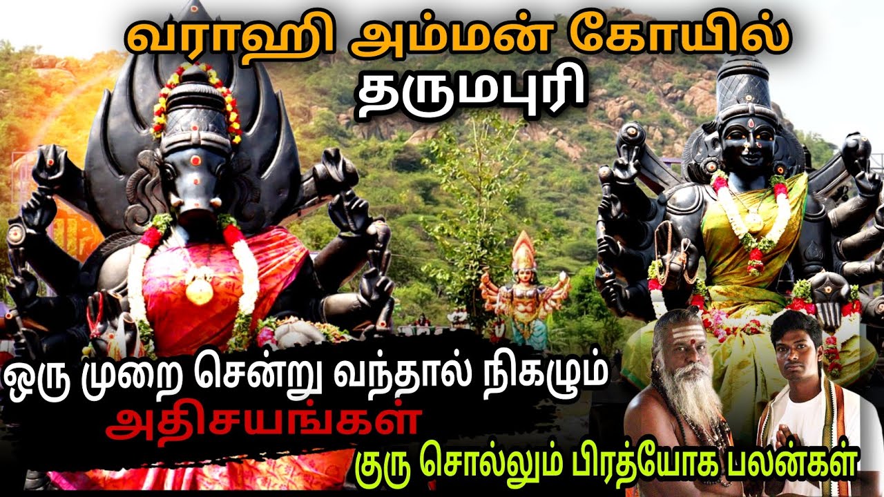 தர்மபுரியில் பிரம்மாண்டமான அஷ்ட வராஹி அம்மன் கோவில் | அஷ்ட பைரவர் | அஷ்ட காளி | Dharmapuri
