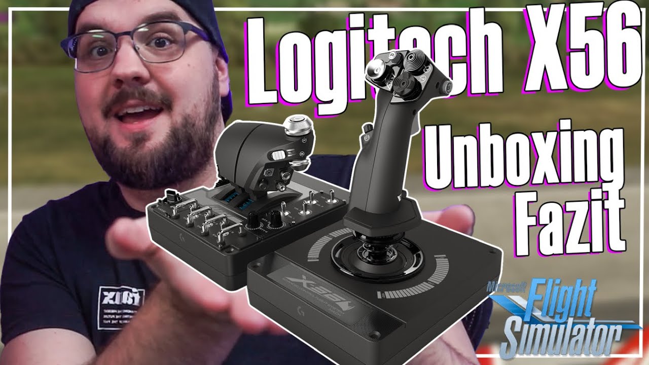 Ist er besser als der Vorgänger? | Logitech X56 Unboxing und Fazit