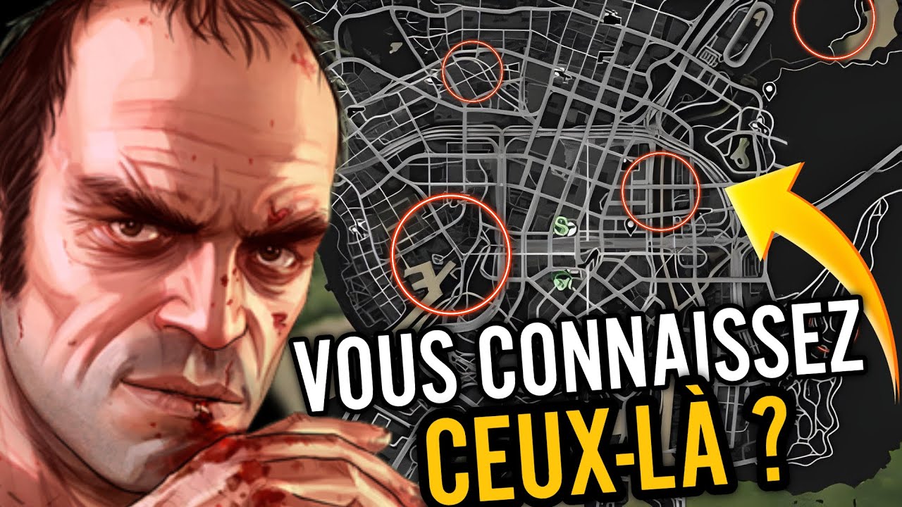 9 ENDROITS que VOUS DEVEZ EXPLORER dans GTA 5