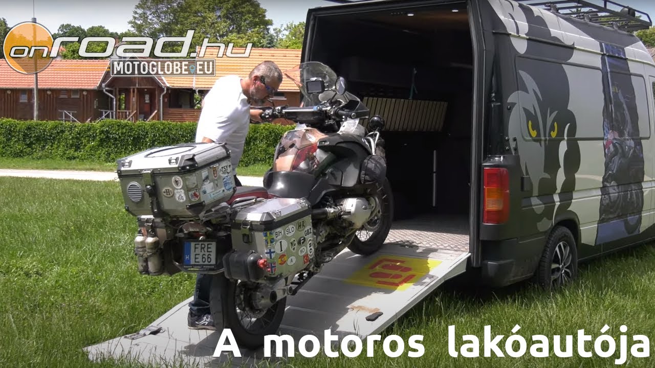 Motorszállító és lakóautó egyben: egyedi építésű VW LT busz - Onroad.hu