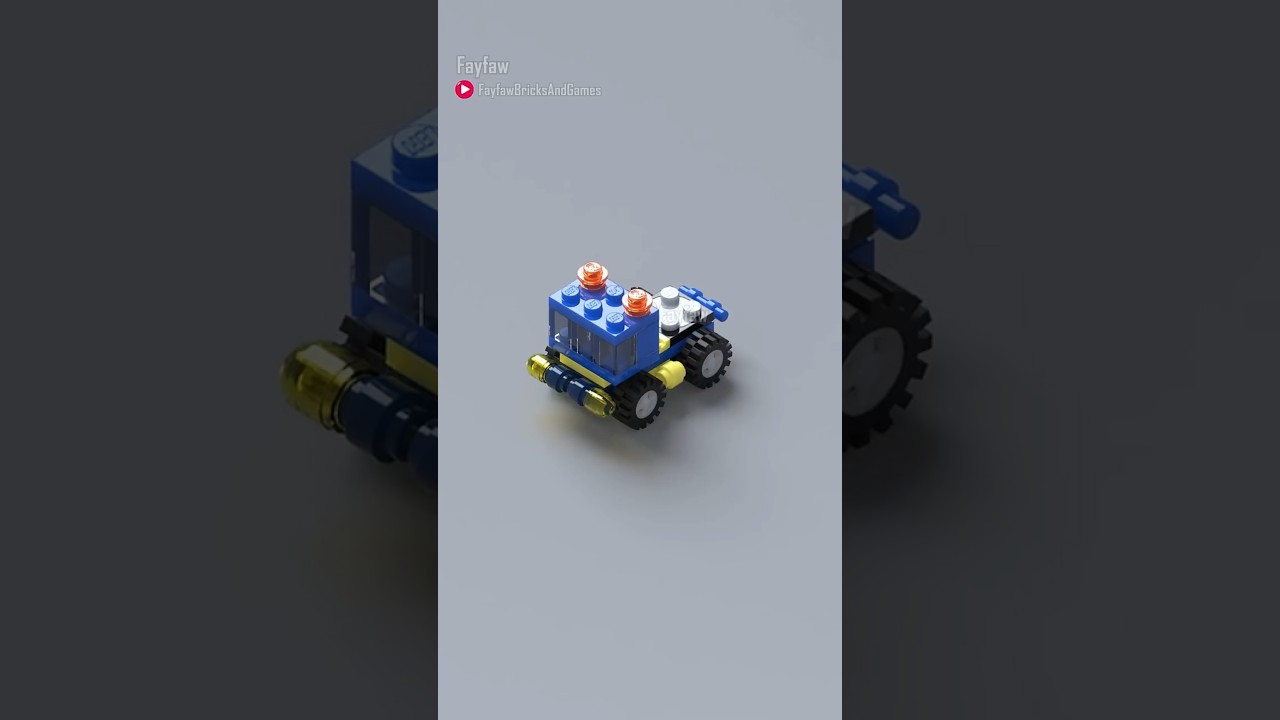 LEGO Bricks Mini Trailer Truck