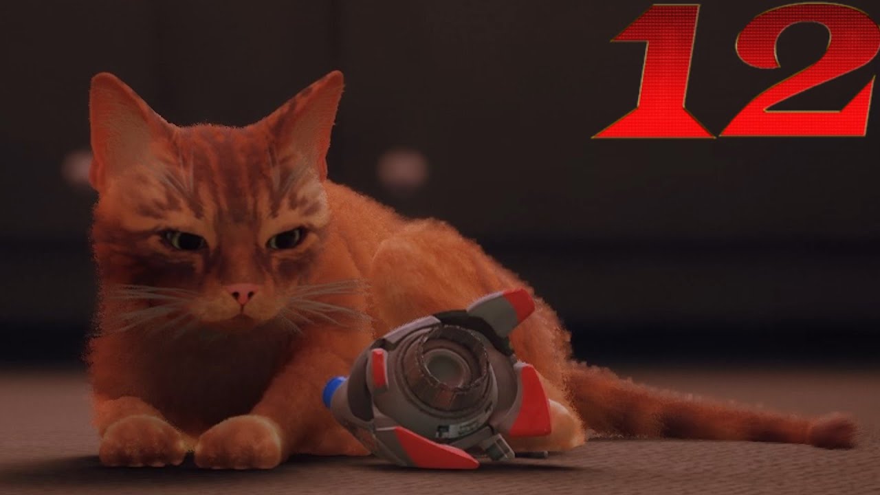 Stray - смерть Б-12 и финал - диспетчерская (эп.12)