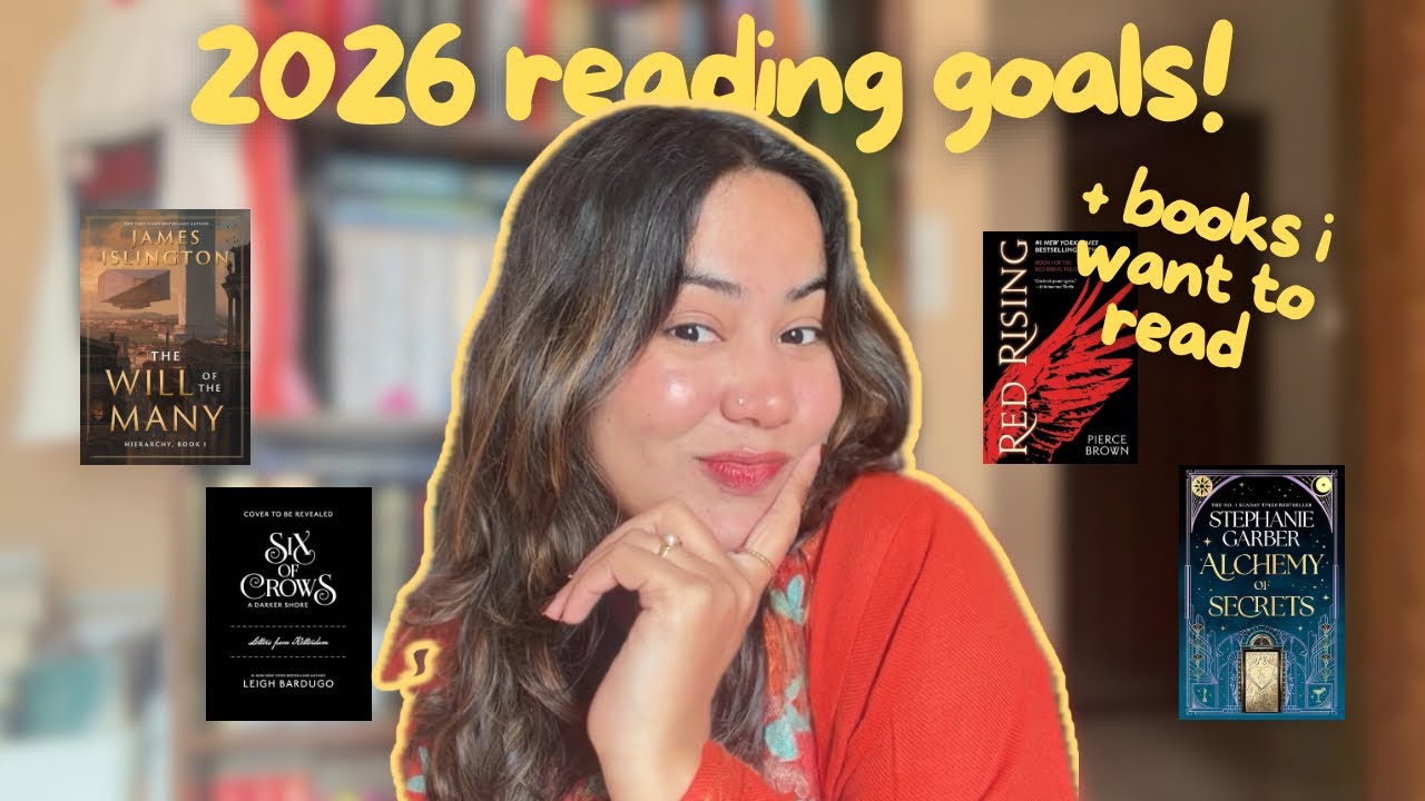 2026 reading goals 📚 + how to *read mindfully* | 12 books for 2026 💫