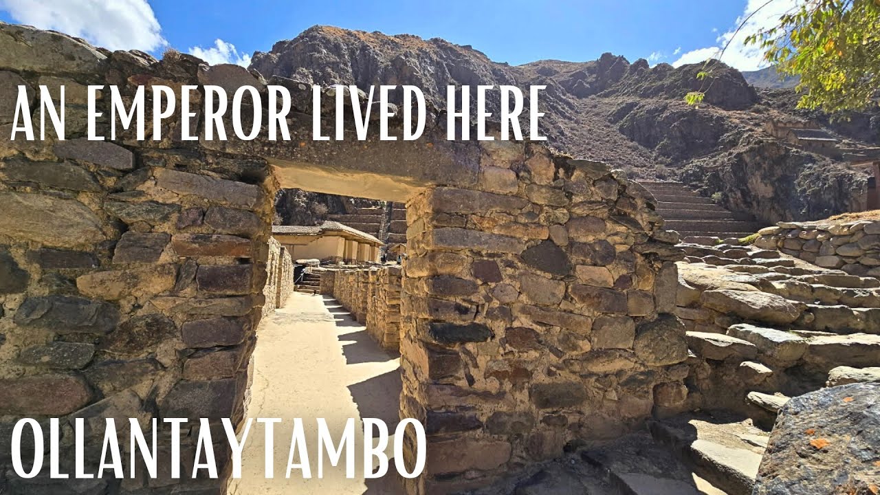 The Inca Beat The Spanish Here, Perhaps Saving Machu Picchu From Destruction  - Ollantaytambo, Peru