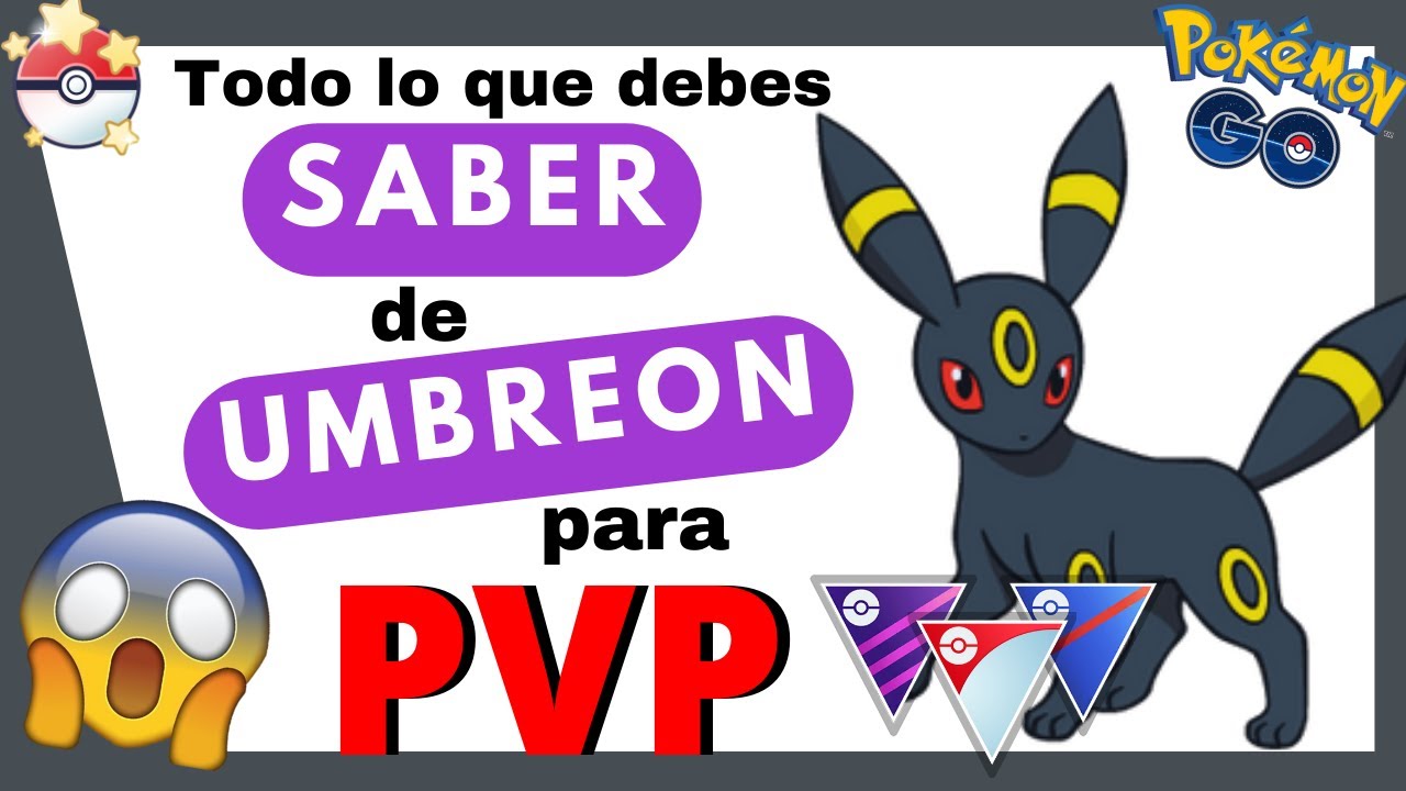 💥 ¡Los MEJORES ATAQUES de UMBREON para DESTRUIR el PVP!💪 Pokémon GO😱