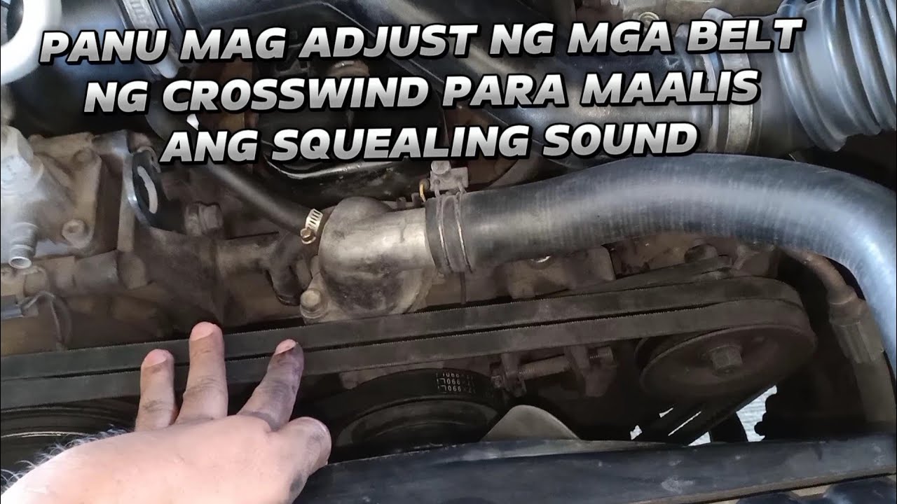 SQUEALING SOUNDS SA PUMP BELT NG CROSSWIND PANU SOLUSYONAN @paolorimando2021