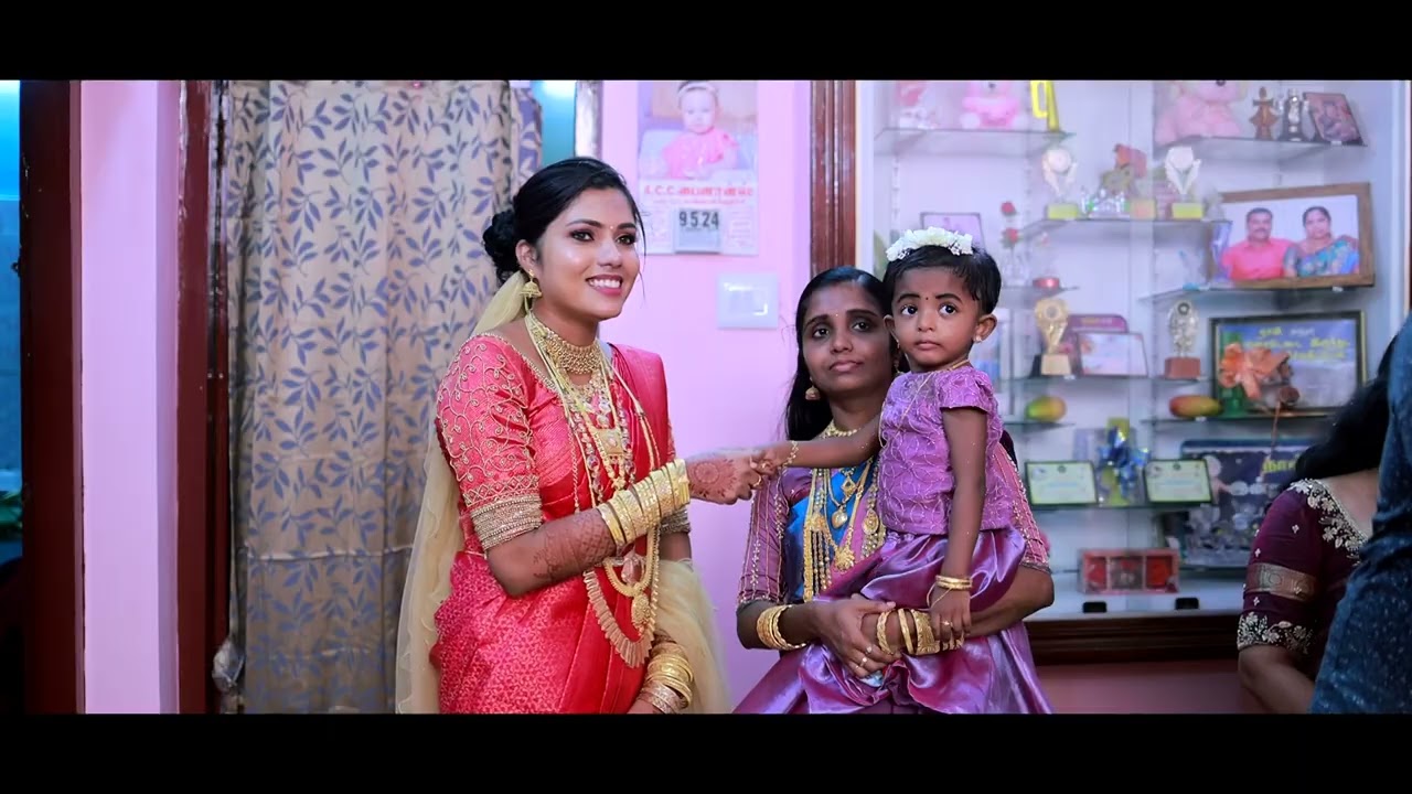 ( COLORS PHOTOGRAPHY ) PAVEEN & JESLIN SNEKA WEDDING HIGHLIGHT