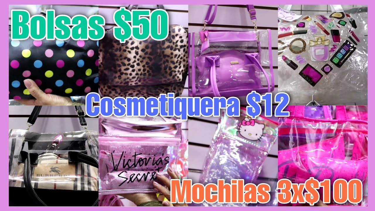 Outlet de cosmetiqueras y bolsas👜🎒 Hecho en México LIXABOMBON