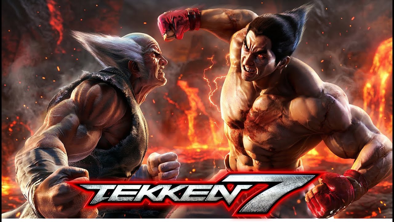 TEKKEN 7 Heat Haze Shadow [ Kazuya vs Heihachi ] The Complete Mashup Mix Extended Music Video OST HQ