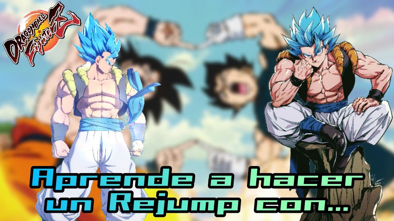 DBFZ-Aprende a hacer un Rejump con Gogeta SSB (Ver.1.29)