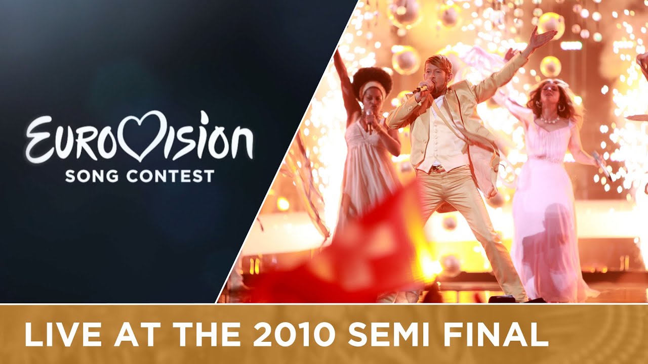 Michael von der Heide - Il Pleut de L'Or (LIVE) | Switzerland 🇨🇭 | Semi Final | Eurovision 2010