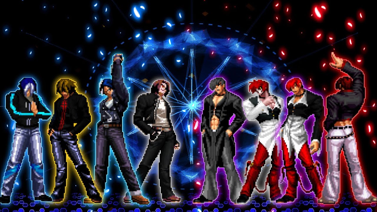 [KOF Mugen] G.S Kyo Team VS. Iori Team