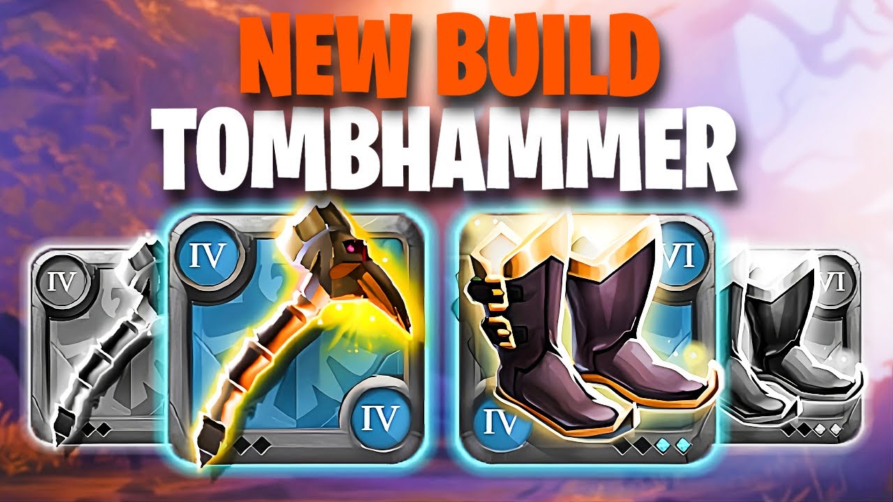 NEW Tombhammer Build on Corrupted | Albion Online PVP