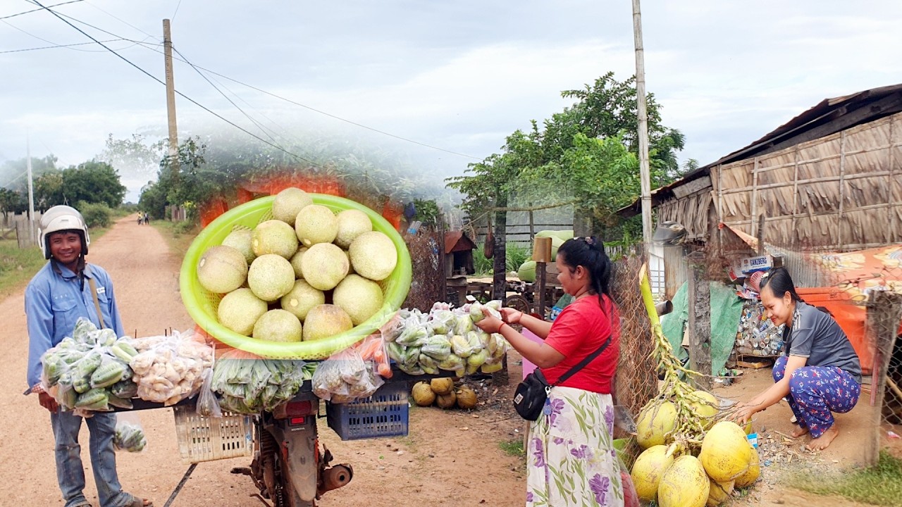 គំនិតថ្មីលក់បន្លែ១ថង់១០០០៛ដាច់ណាស់ | Sok Khoeurn TV