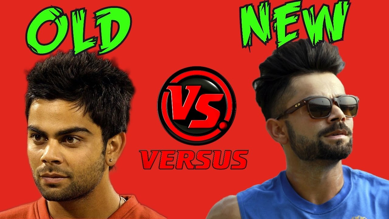Virat Kohli's Face Transformation - OLD VS NEW!
