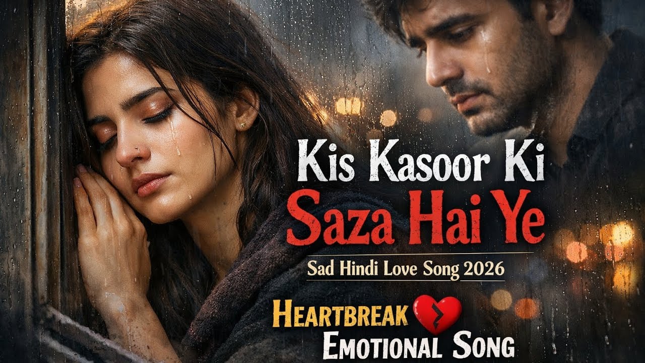 Kis Kasoor Ki Saza Hai Ye | Sad Hindi Love Song 2026 | Heartbreak Emotional Song 💔