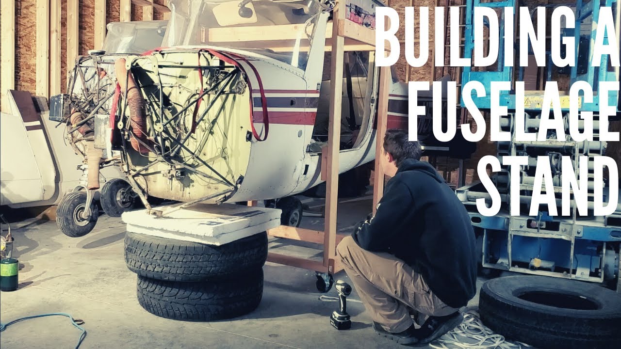 Cessna 150 Restoration Part 4 Fuselage Stand
