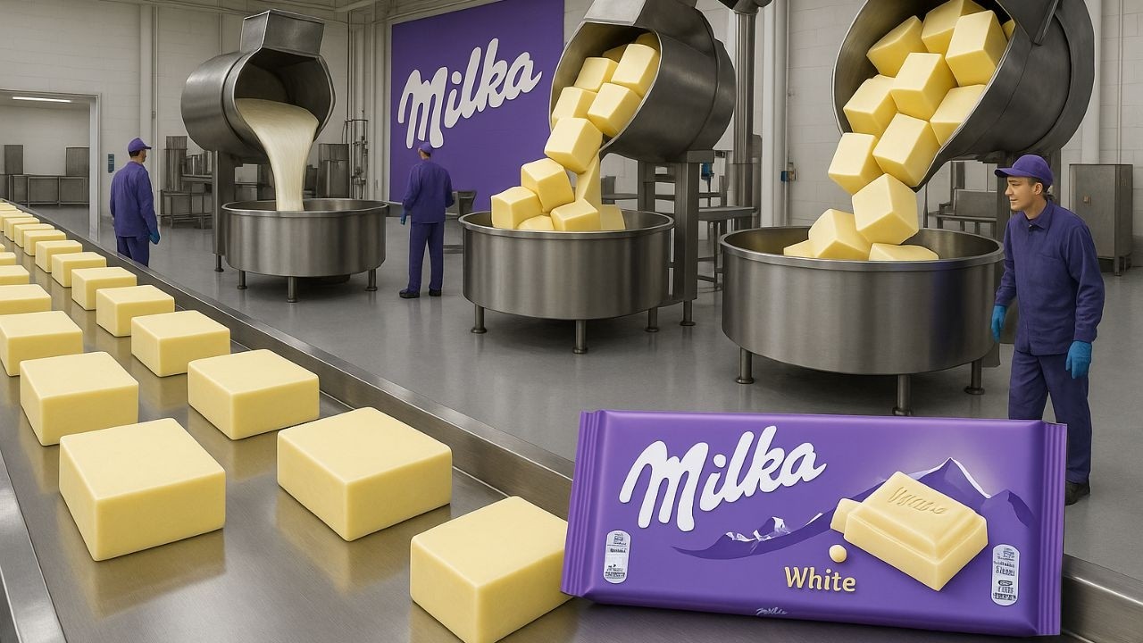 ¿Cómo Se Fabrica El Chocolate Blanco? [Proceso En Fábrica]