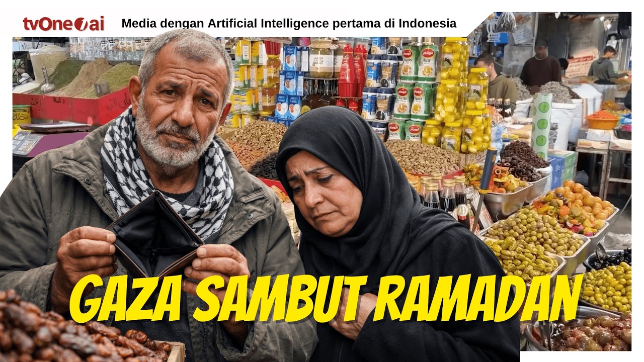 Ramadan Pertama Usai Gencatan Senjata di Gaza: Kurma Melimpah, Tapi Dompet Kering