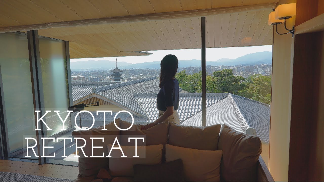 旅行Vlog【パークハイアット京都】ホテルステイの楽しみ方/ホテルレストラン「八坂」で鉄板フレンチ/「KYOTO BISTRO」の洋朝食/高台寺塔頭圓徳院客殿ラウンジ/東山散歩/ANAプレミアムクラス