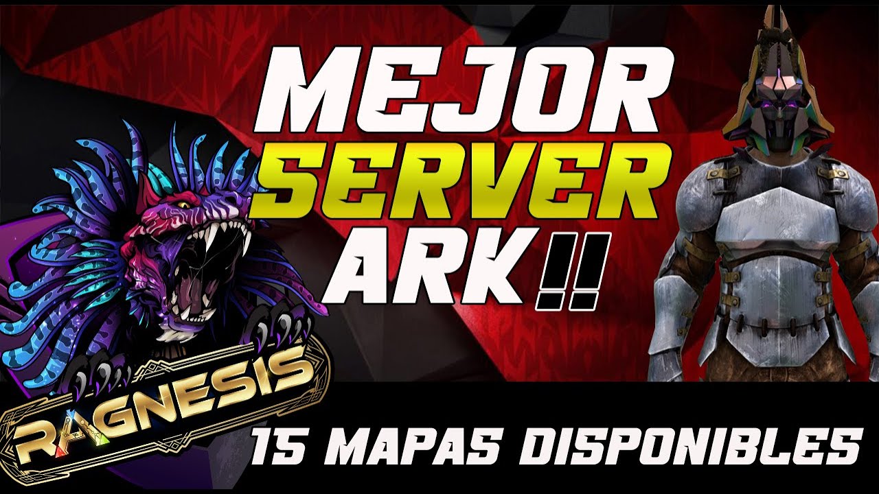 🏆NUEVO SERVIDOR ARK! *15 MAPAS* Mercado,eventos,moneda (2022)