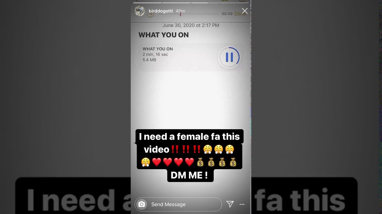 Birddo Gottie &ldquo;What you on&rdquo; snippet🔥🔥😈