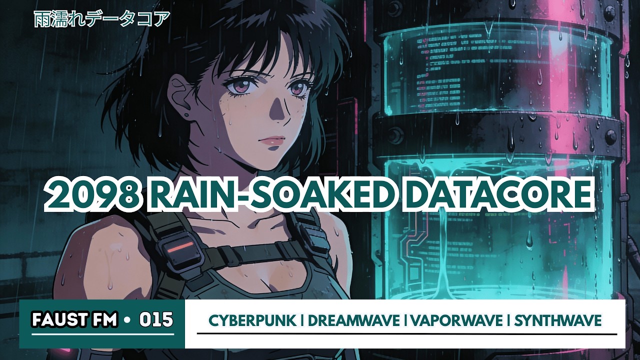 2098 RAIN-SOAKED DATACORE //  Synthwave, Vaporwave, Cyberpunk, Chillwave, Retrowave, Dreamwave
