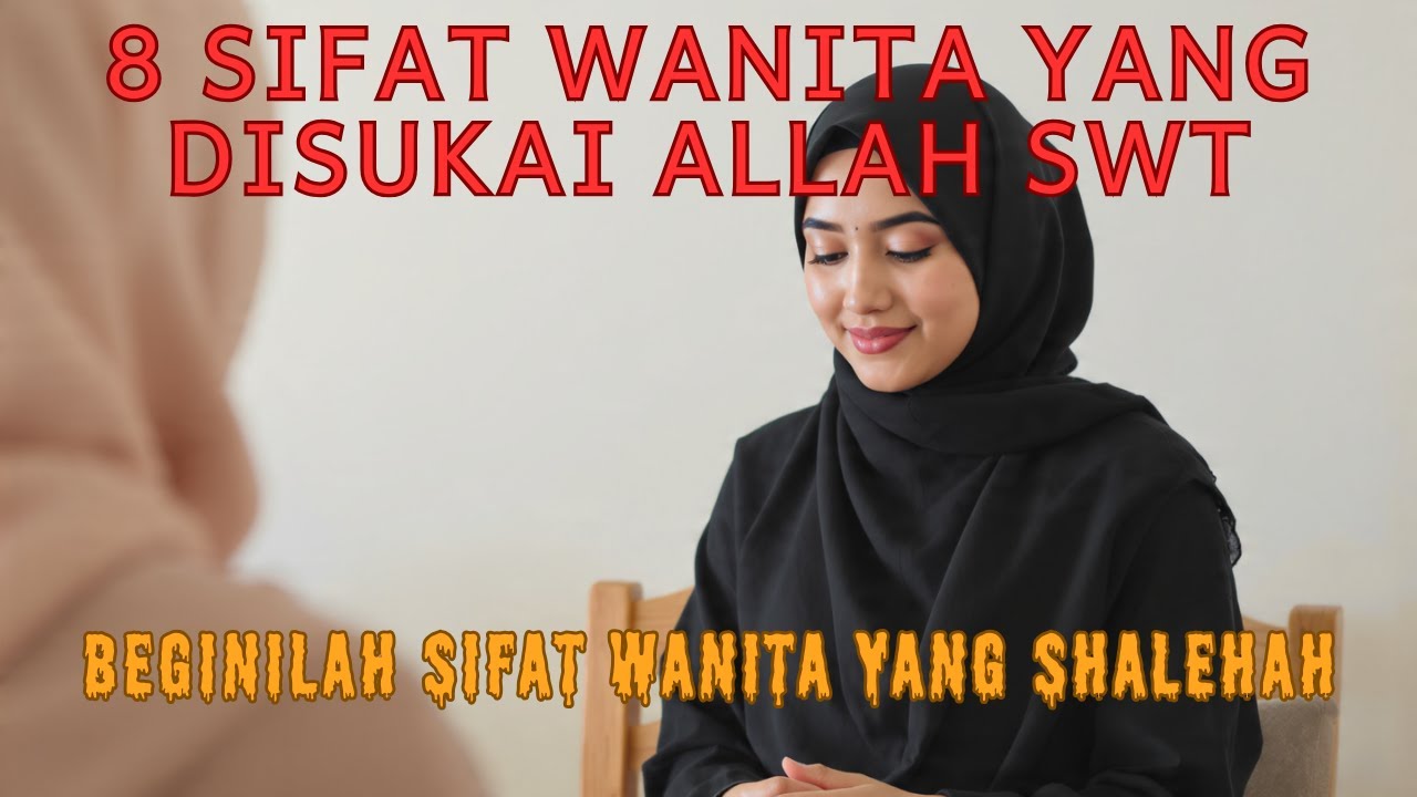 8 Sifat Wanita Yang Paling Di Sukai Allah SWT, Beginilah Wanita Yang Sholehah Yang Sesungguhnya💖