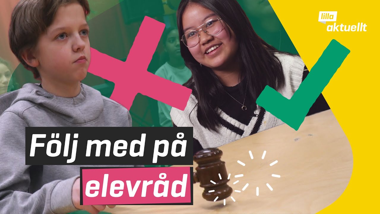 Dags för elevråd! | Lilla Aktuellt